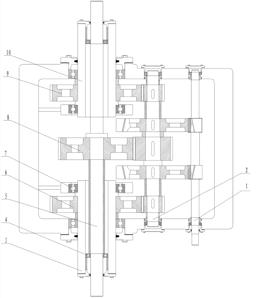 Novel double balance reducer for pumping units