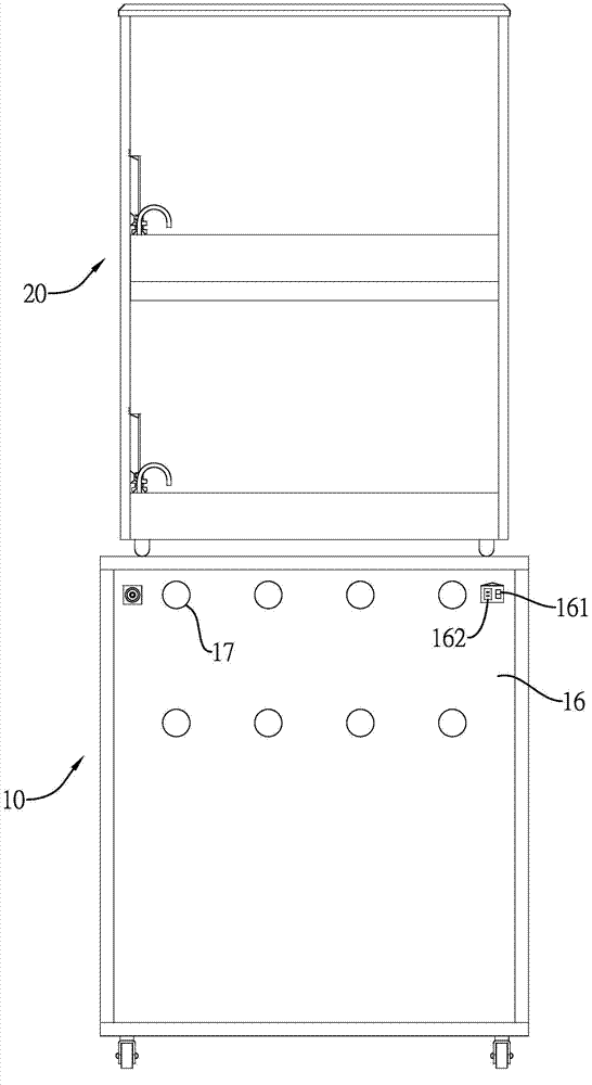 Movable type vegetable planting device