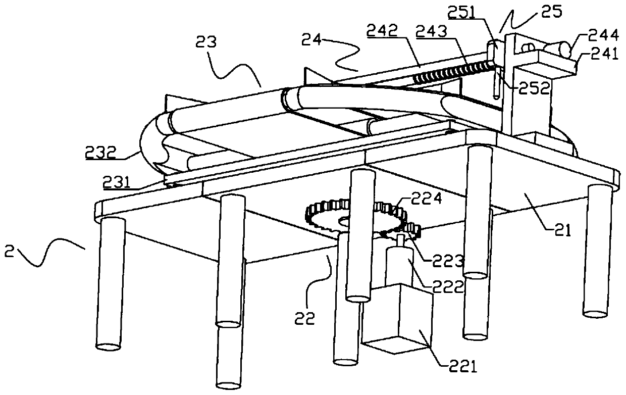 Device for sorting large and small-size packaging boxes for packaging