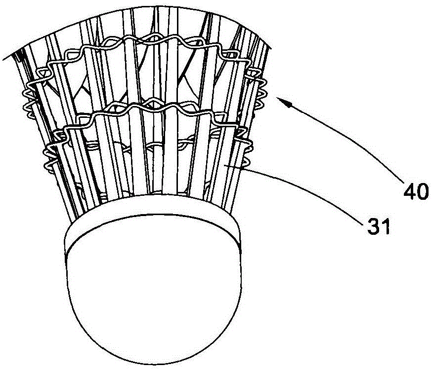 Badminton ball and manufacturing method thereof