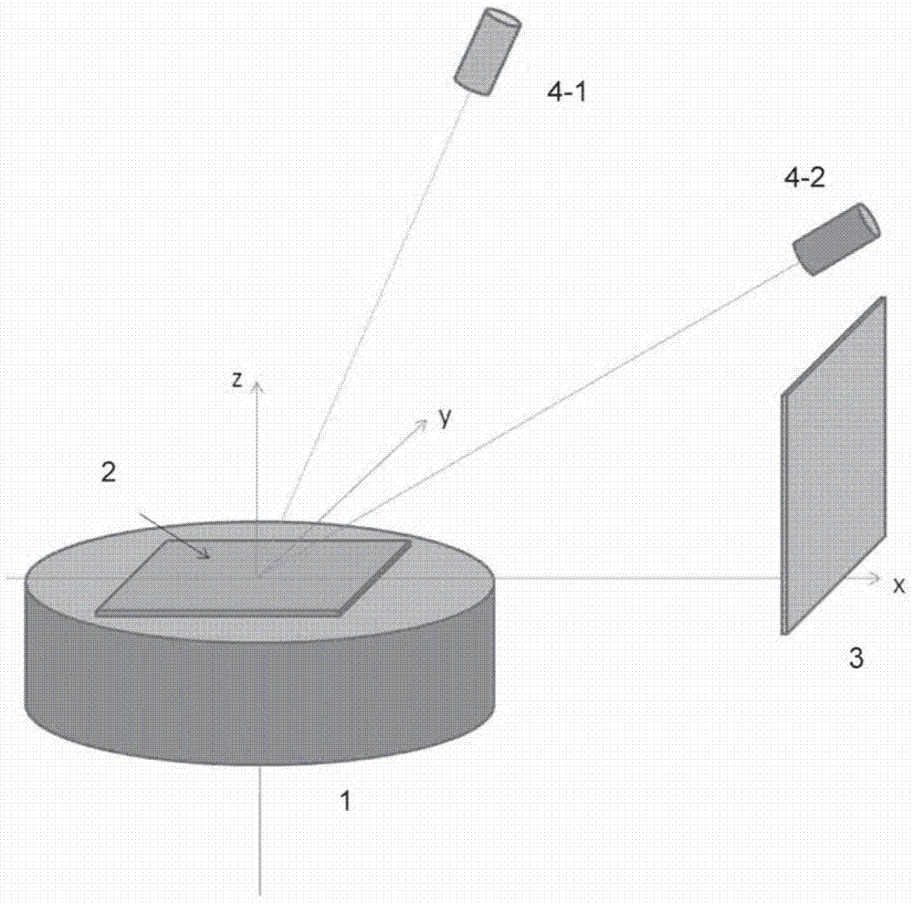 Method and device for detecting crystal direction of silicon slice