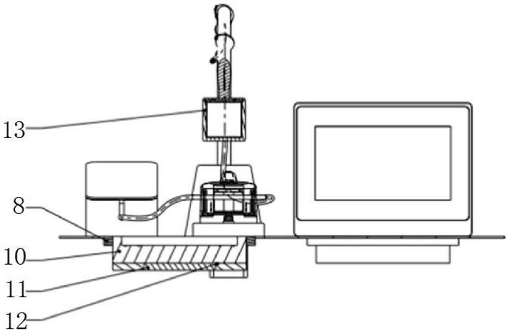 Ovarian tissue slice freezing operation system