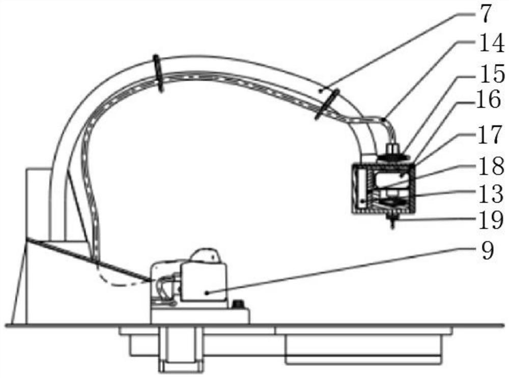 Ovarian tissue slice freezing operation system