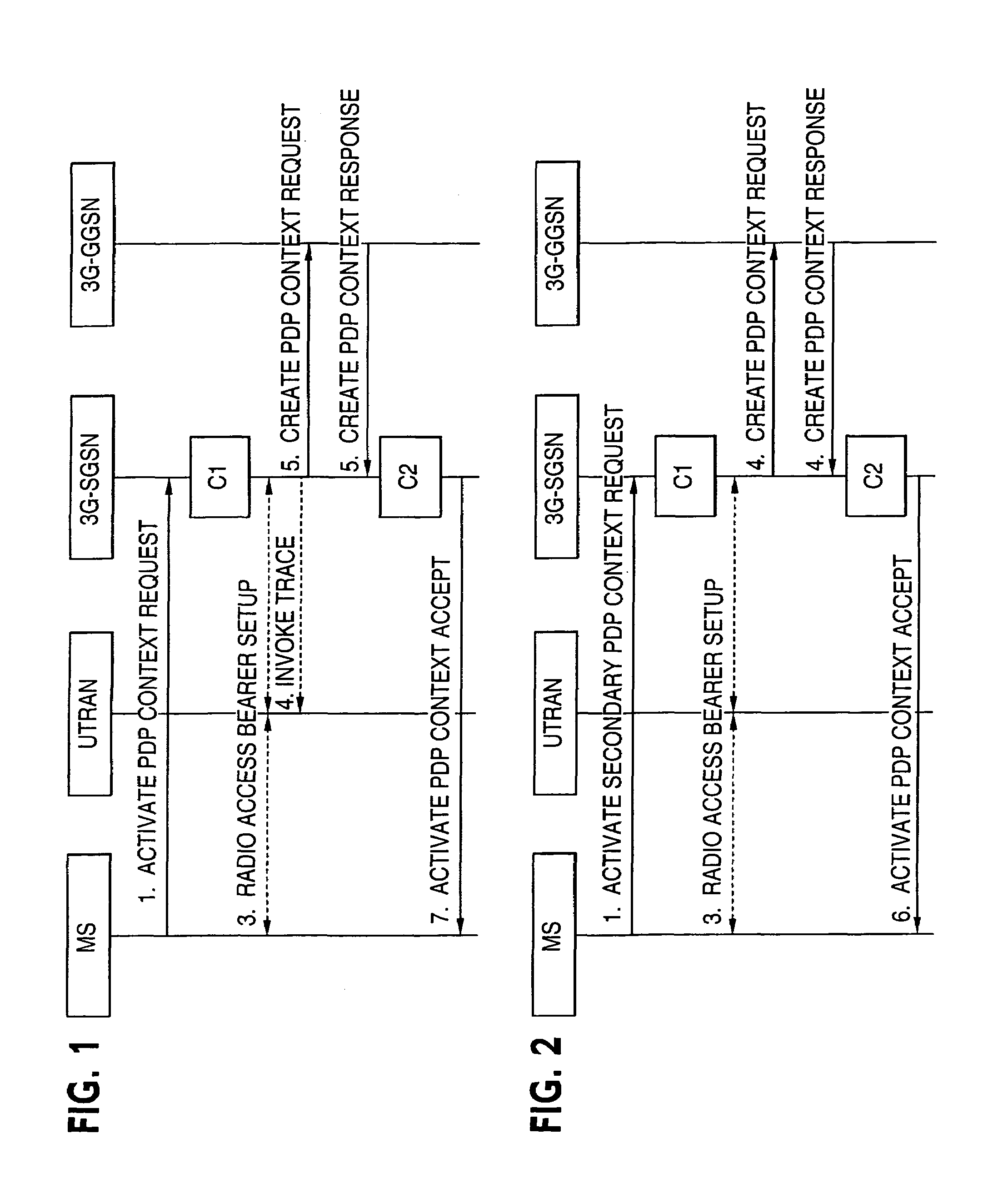 Technique for providing announcements in mobile-originated calls