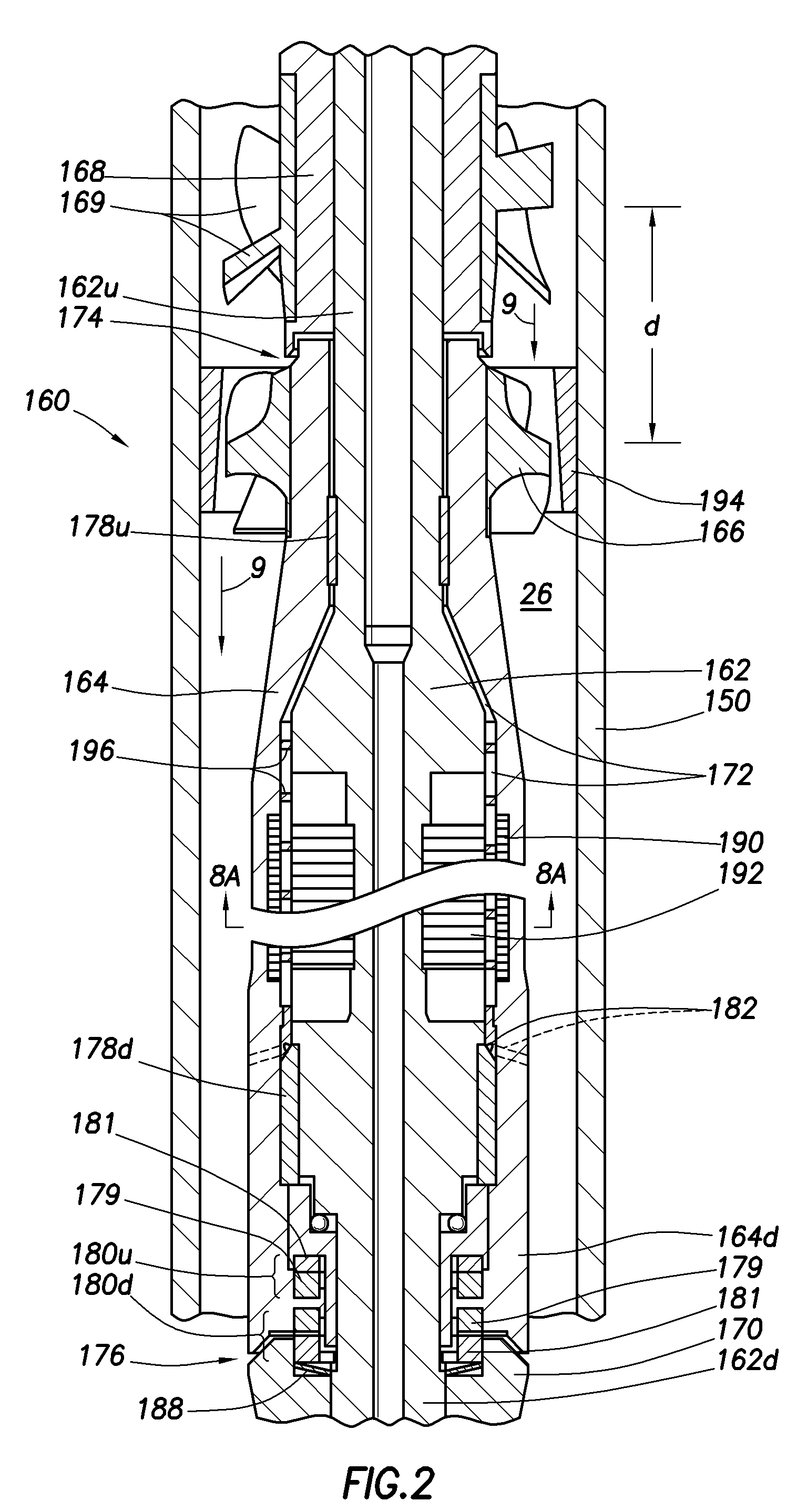 Apparatus and method for generating electrical power in a borehole