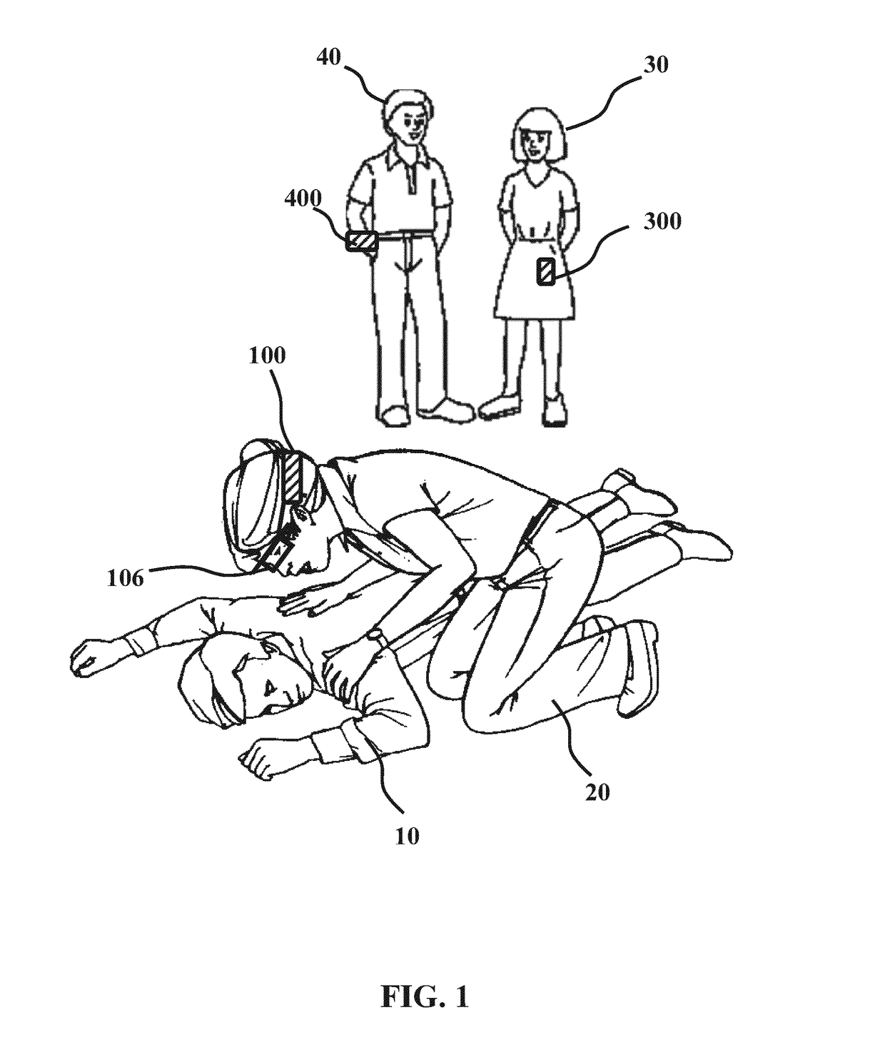 Cardiopulmonary resuscitation coordination method, computer program product and system