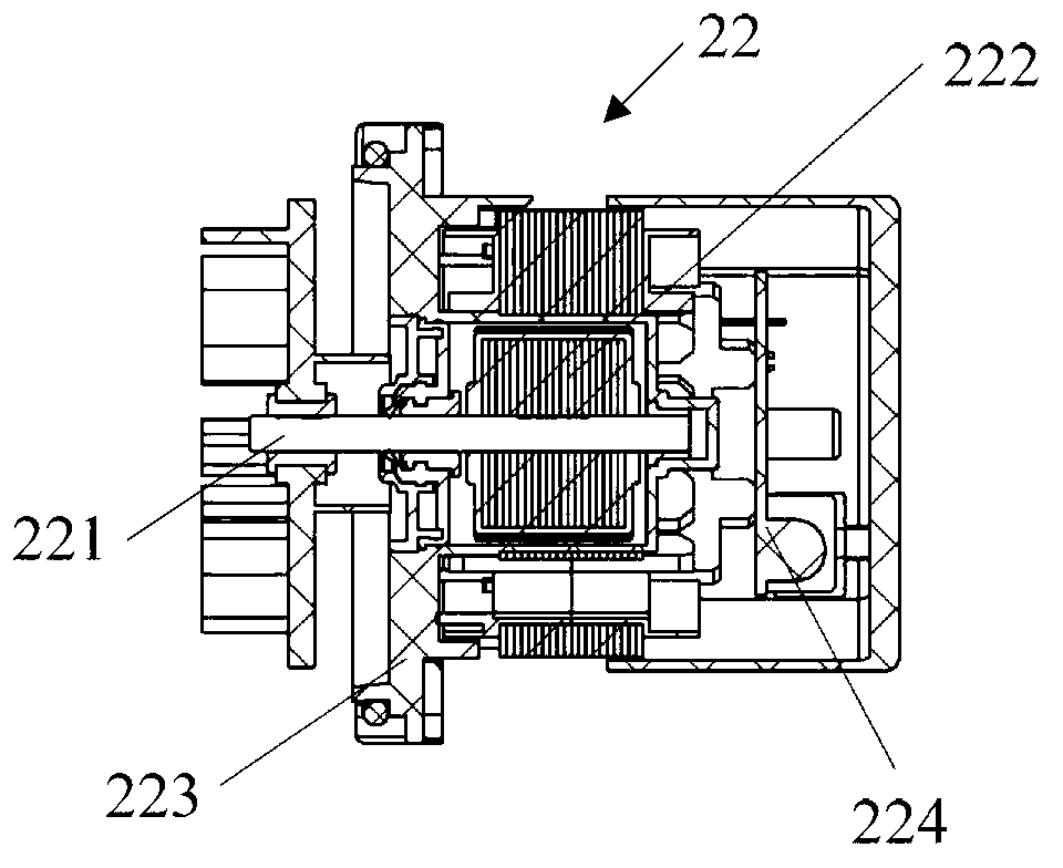 Draining pump