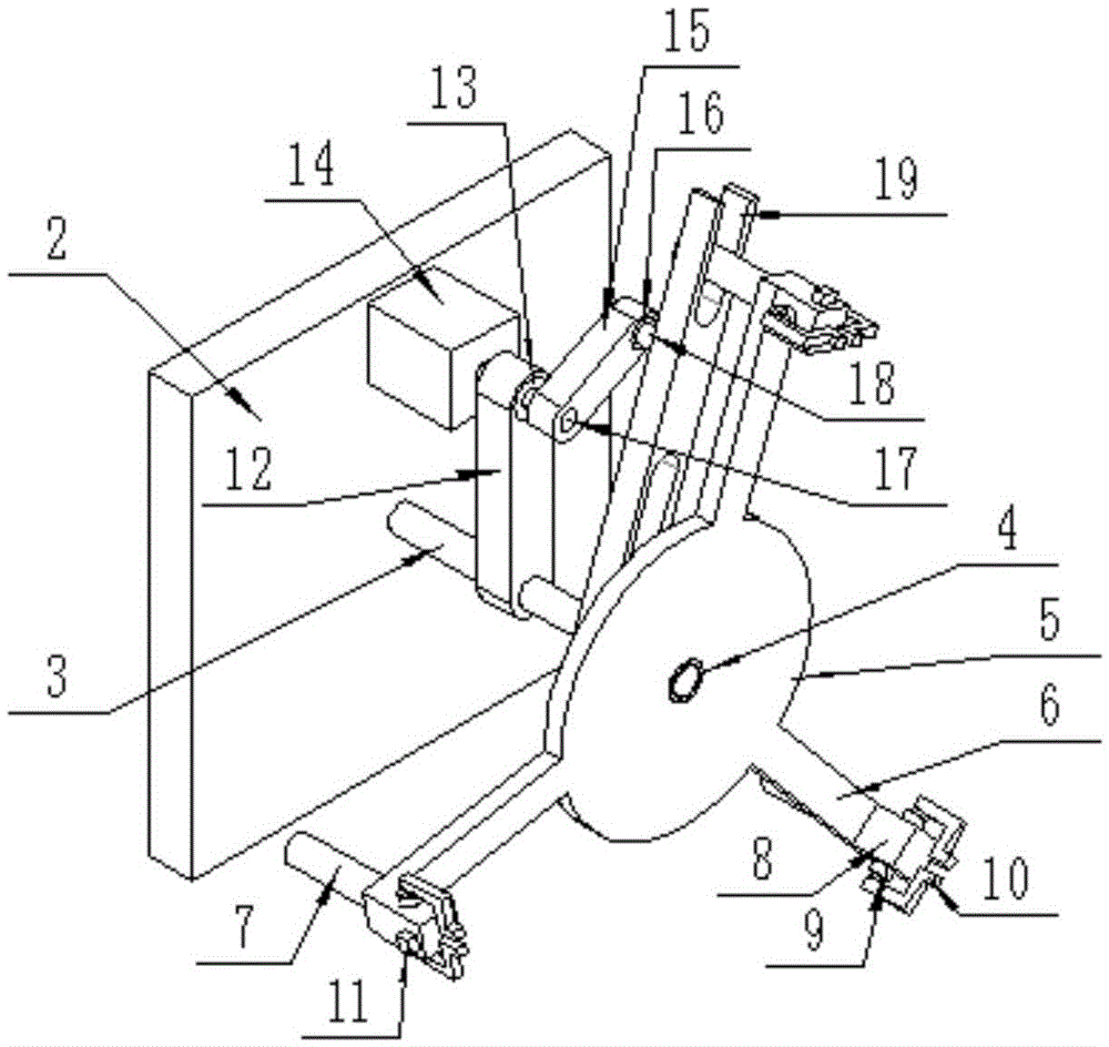 Novel electric wire trimming machine provided with sliding shifting fork