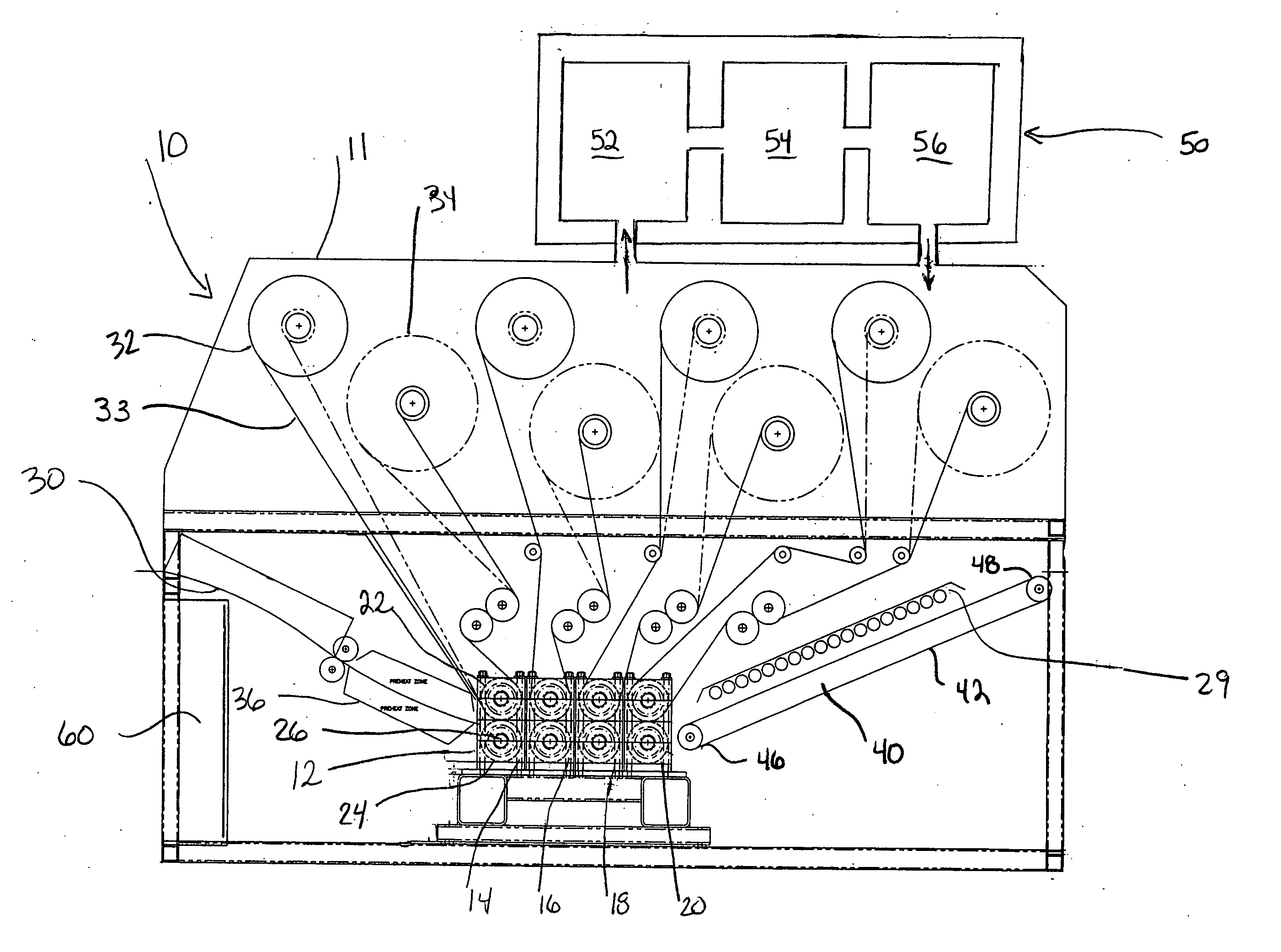 Apparatus for the rapid development of photosensitive printing elements