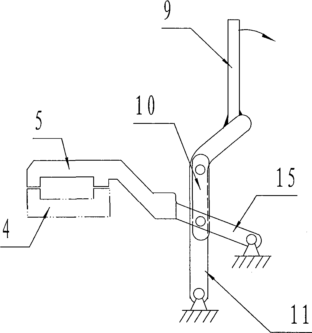 Projection welding nut welding clamp