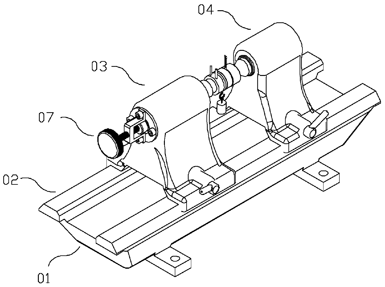 Flexible force sensor calibration test platform and method