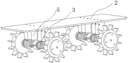 A sma-based inspection four-wheel drive vehicle