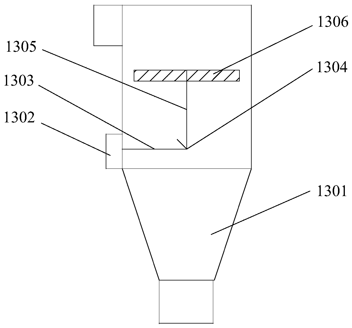 Comprehensive treatment system capable of realizing stage filtering for kitchen lampblack