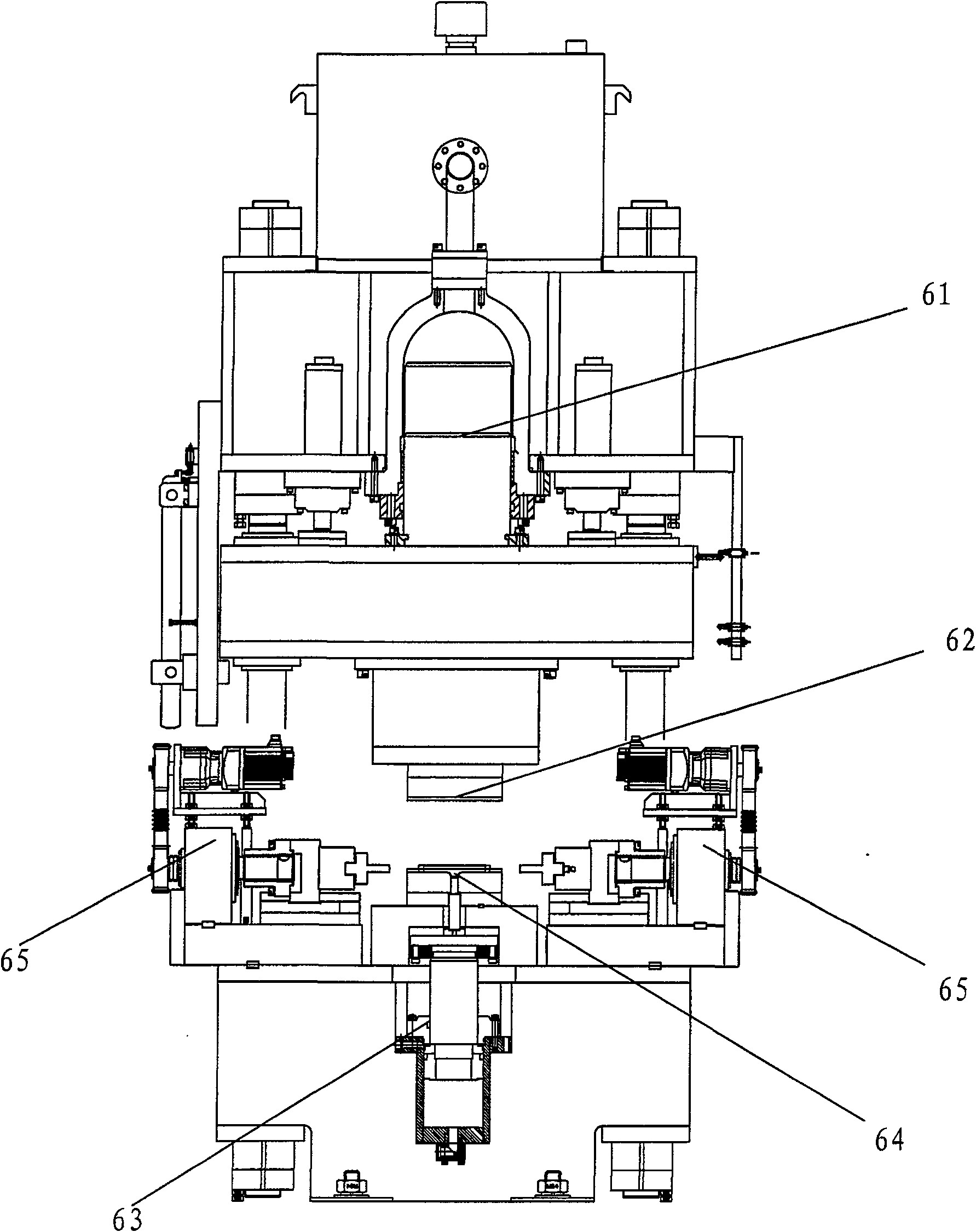 Hydraulic forming equipment