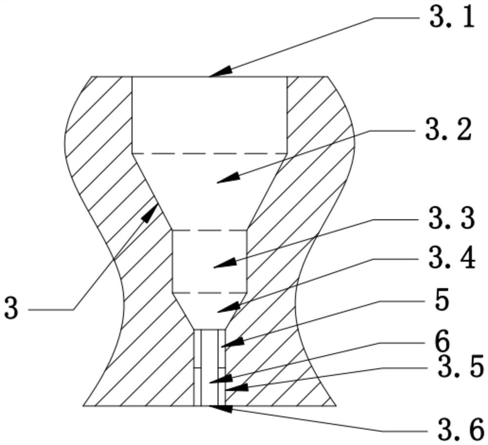 Novel multi-component spinning spinneret plate