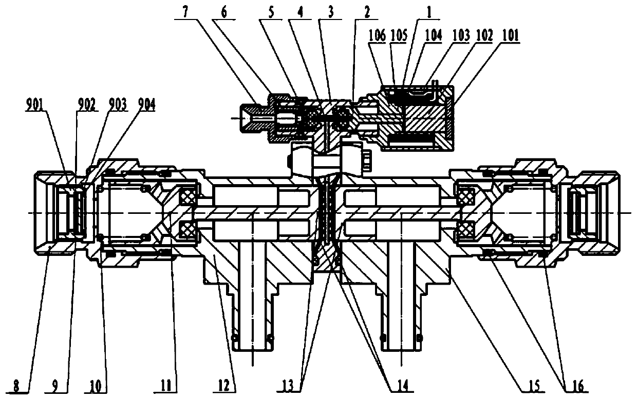 Pilot type pneumatic solenoid valve