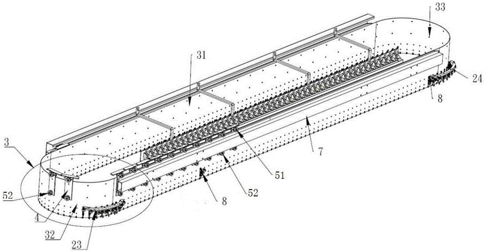 Electroplating device and continuous vertical electroplating production line