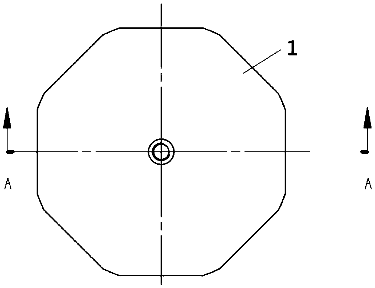 A calibrating device and calibrating method for a superalloy open case