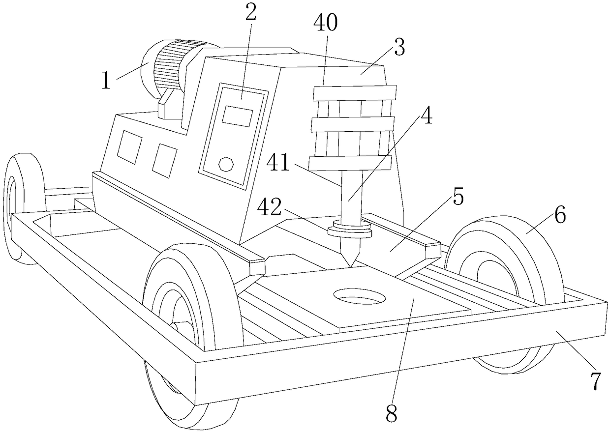 Multidirectional exploration equipment for oil exploration