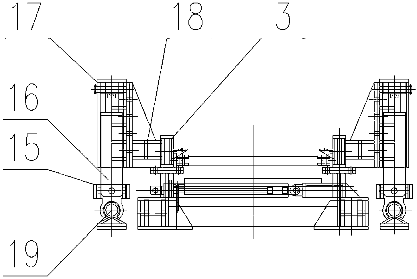 Self-moving belt conveyor tail