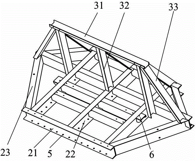 Vibration test clamp for frequency converter