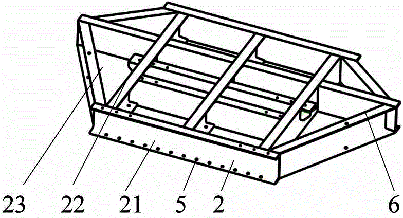 Vibration test clamp for frequency converter