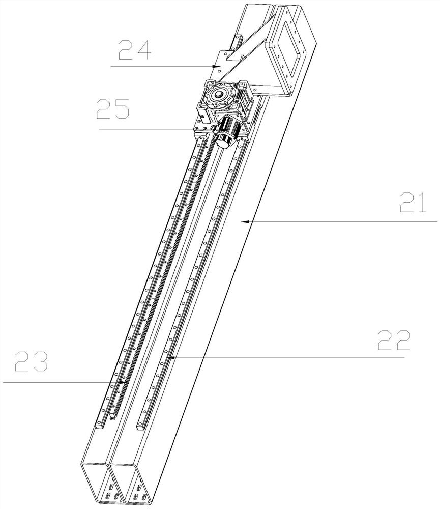 Transmission structure of multi-arm manipulator