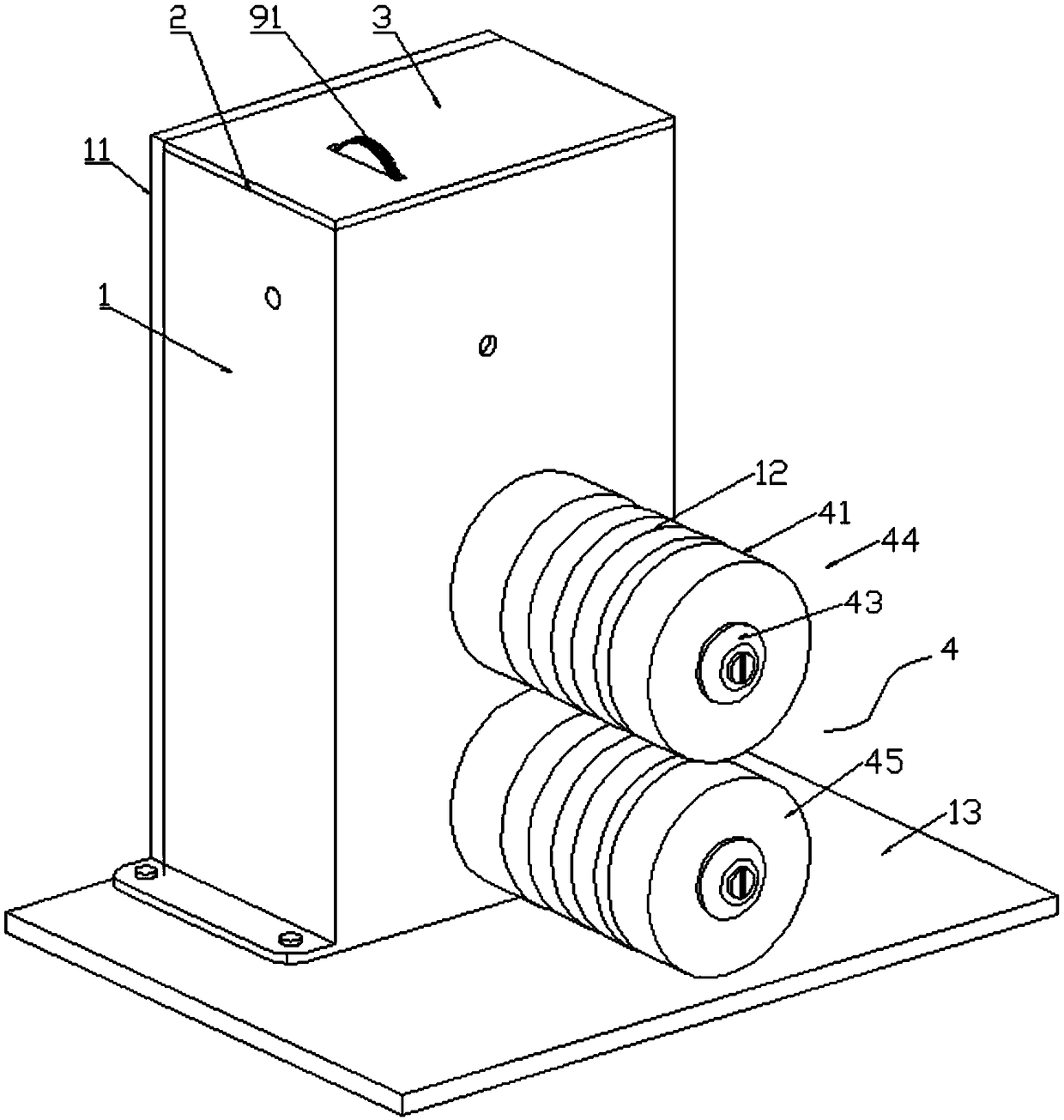 Guiding device for crimp connection of automobile wire harnesses