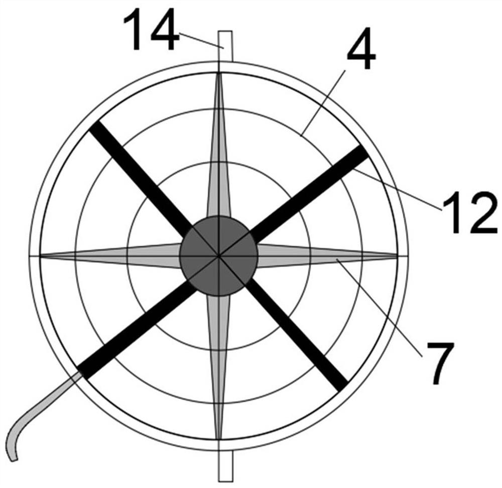 Using method of intelligent ventilation device on coal face