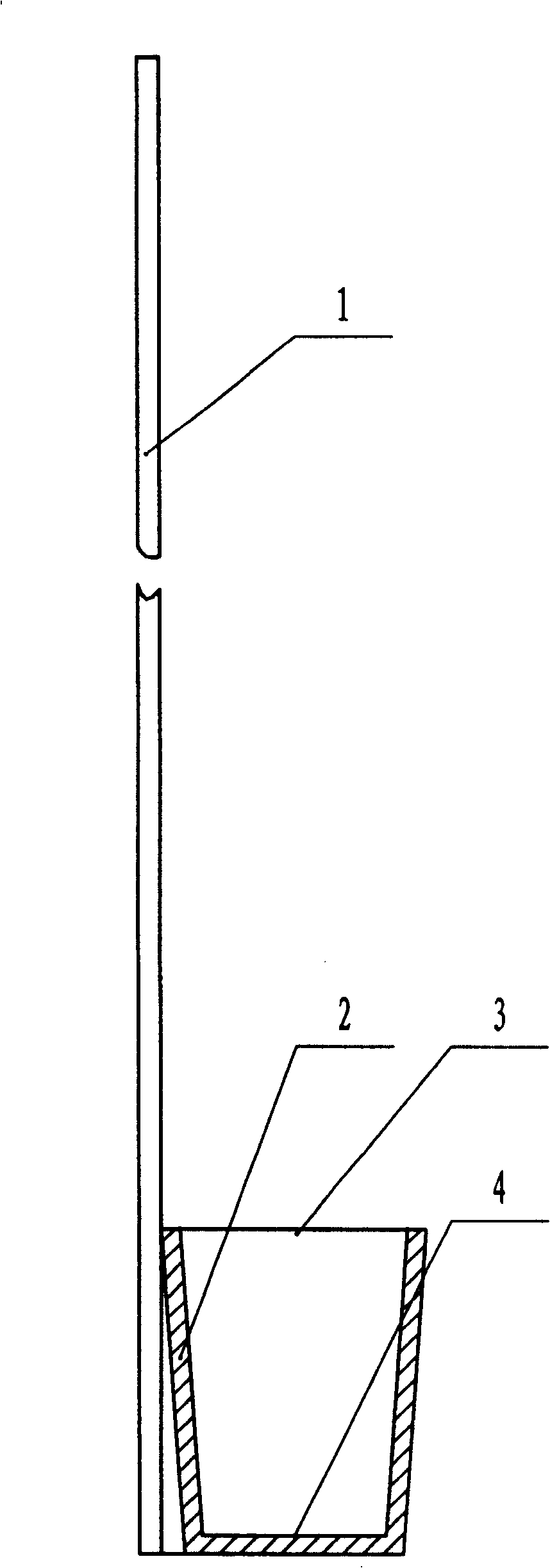 Preparation method of steel sample for determining component content in steel