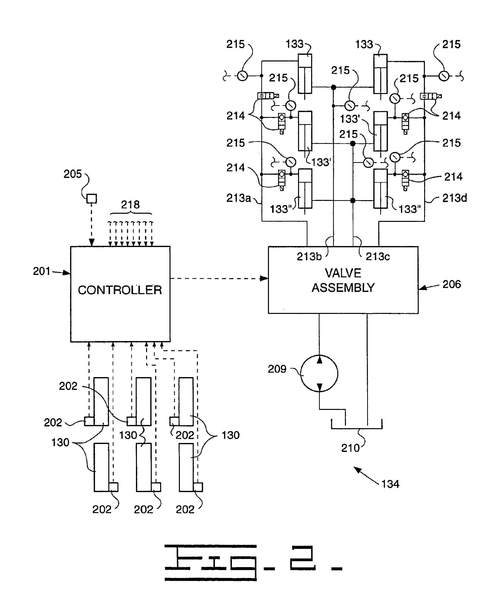 Suspension leveling system