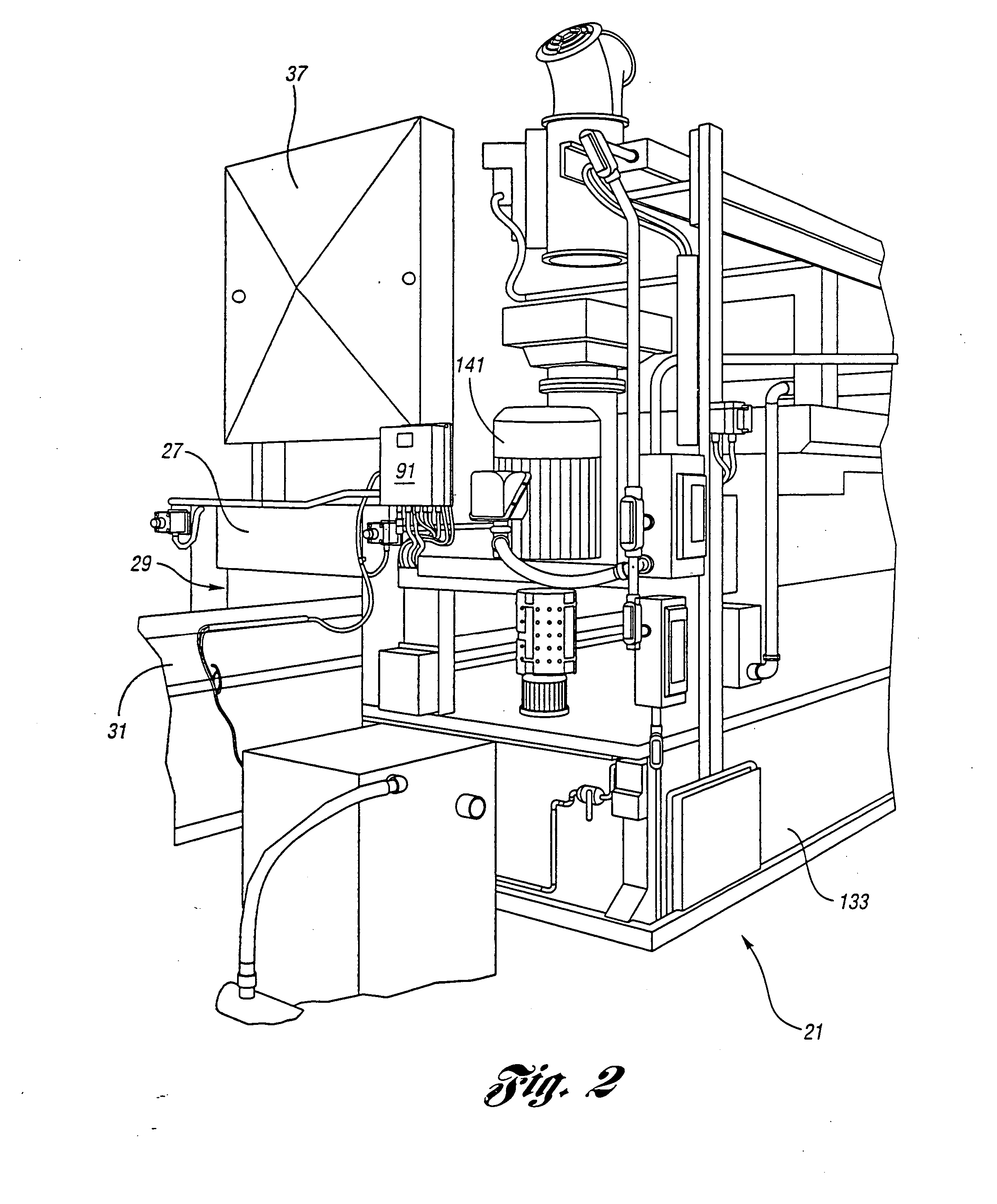 Parts washer method