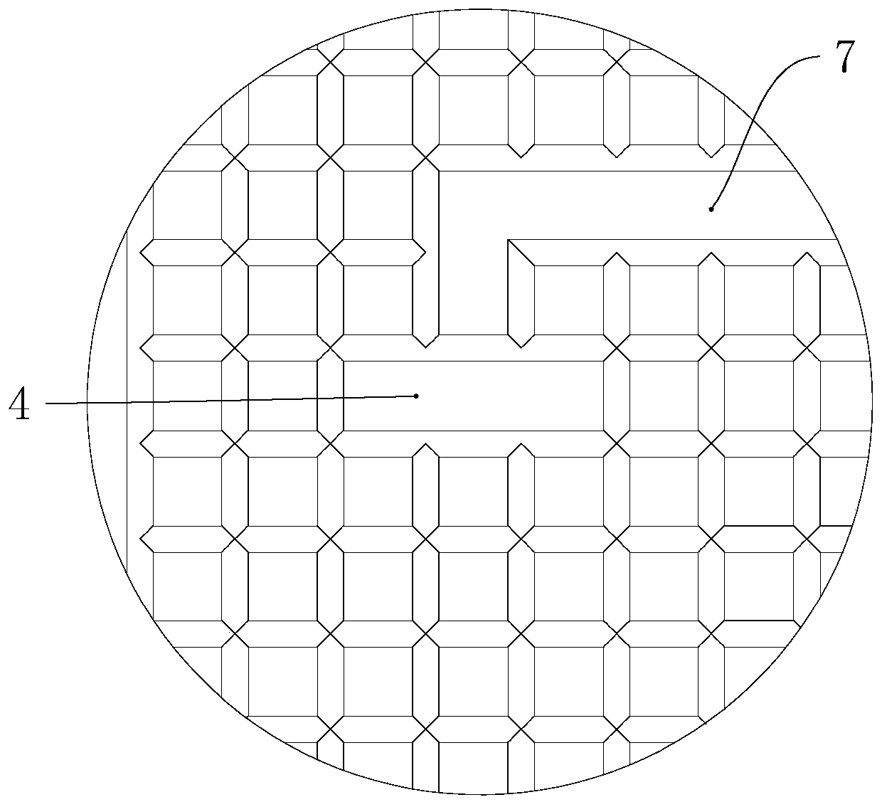 Heat collecting plate with high energy efficiency ratio and stable work