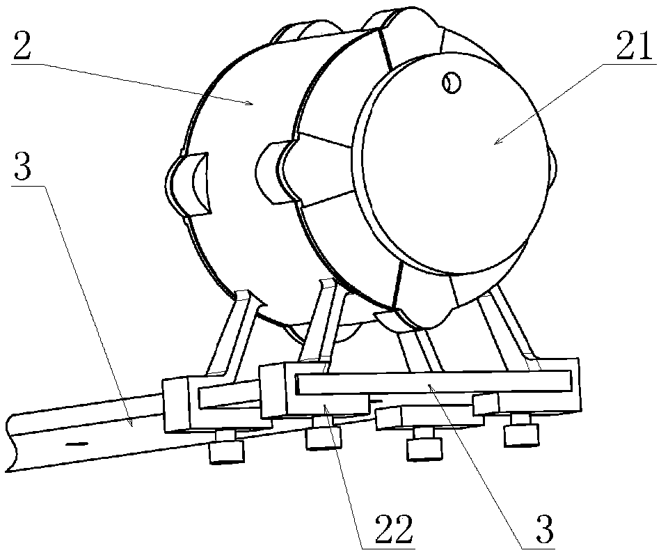 Teaching experiment device for demonstrating performance of dynamic vibration absorber