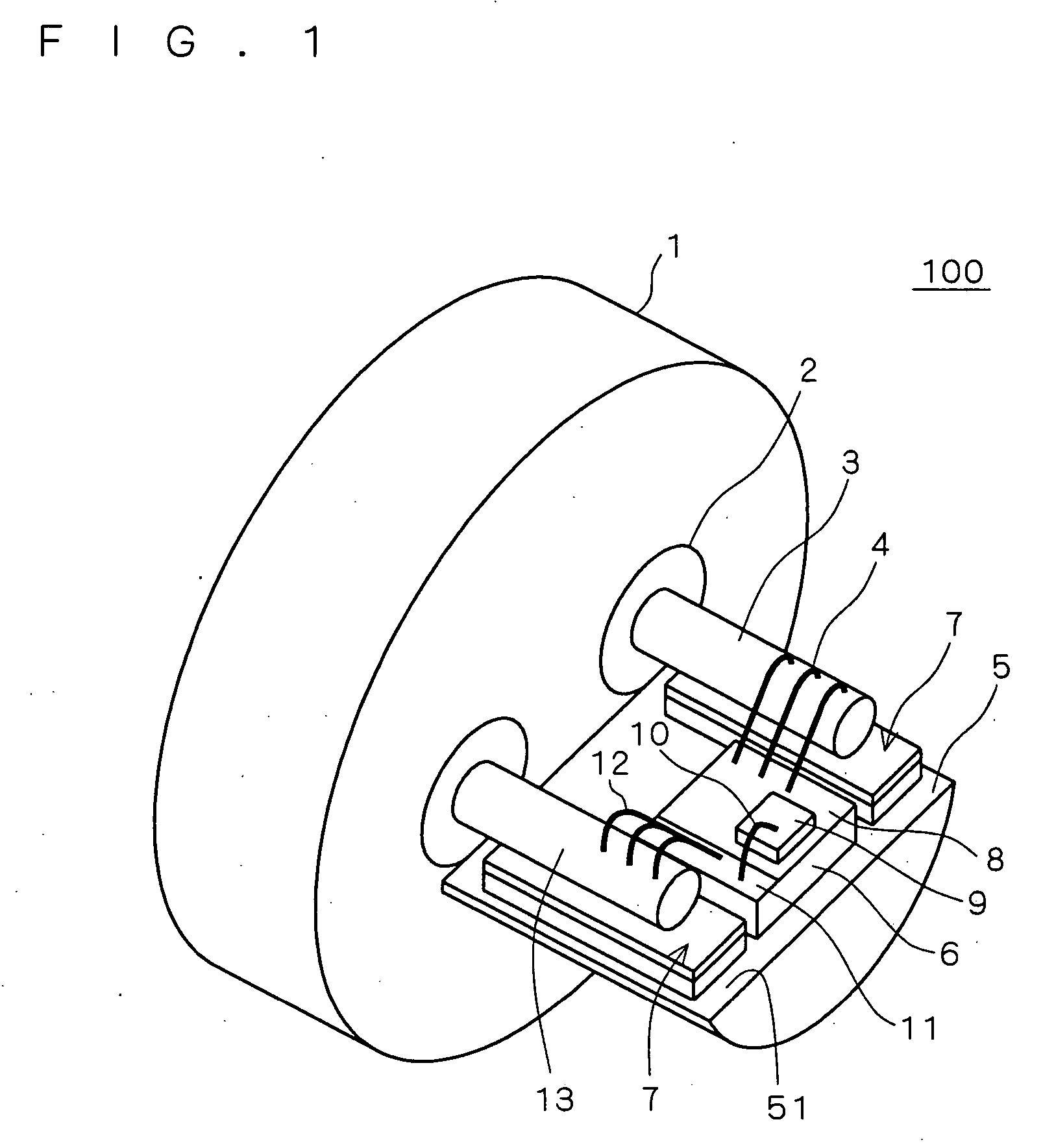 Optical semiconductor device package and optical semiconductor device