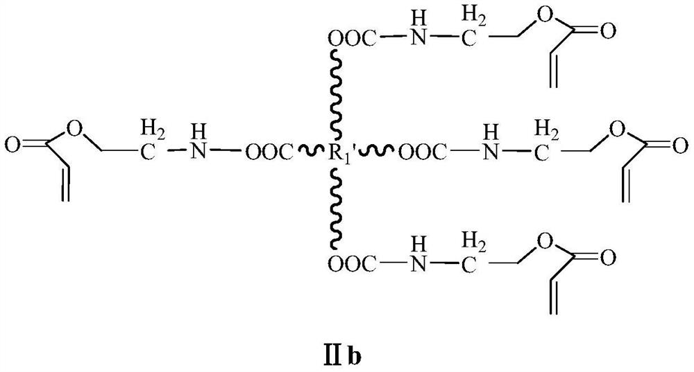 EB-cured PUA textile sizing agent and preparation method and application thereof