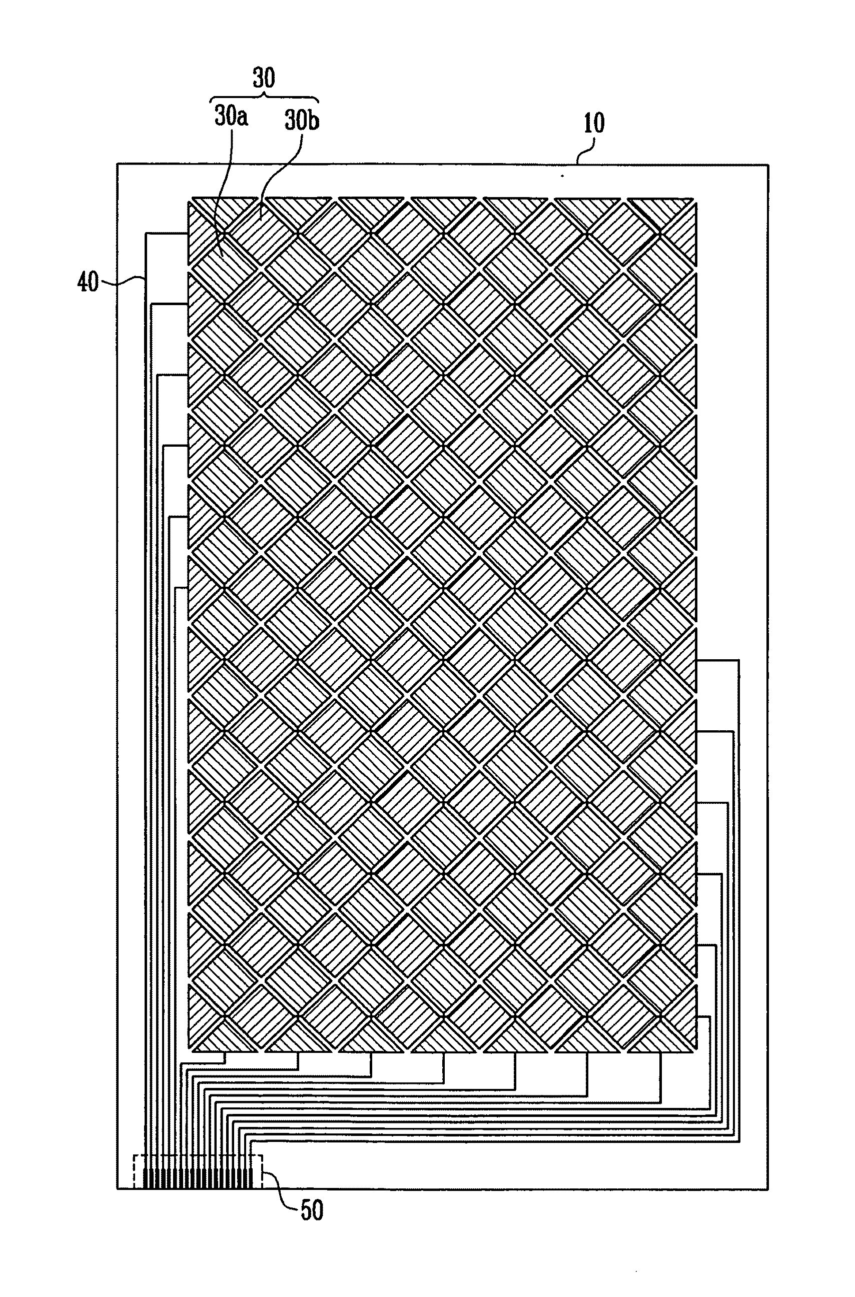 Display panel including a soft key