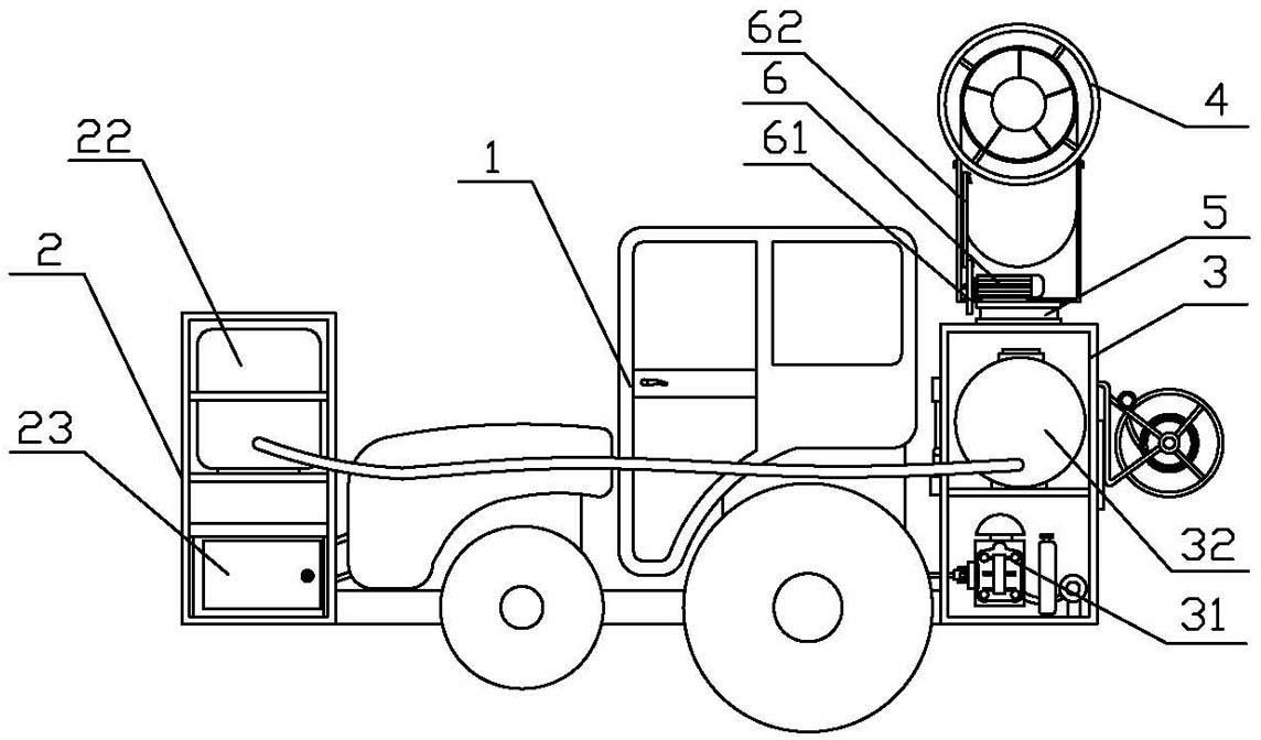 Pesticide spraying plant protection machine