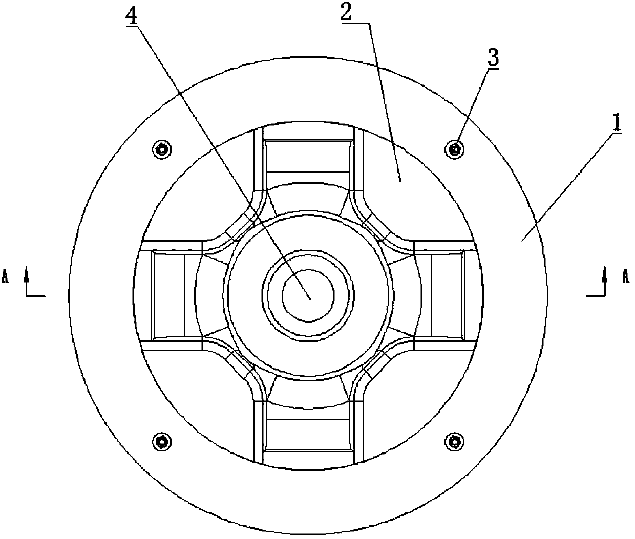 Hinge beam integral die-forging and forming combined die and hinge beam machining method thereof