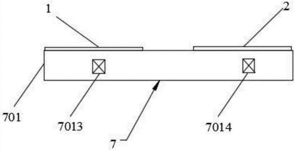 Efficient economic subtropical rural domestic sewage purification constructed wetland vegetation system