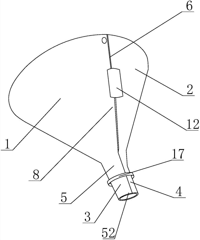 Electric pole steel cable anti-vine cover