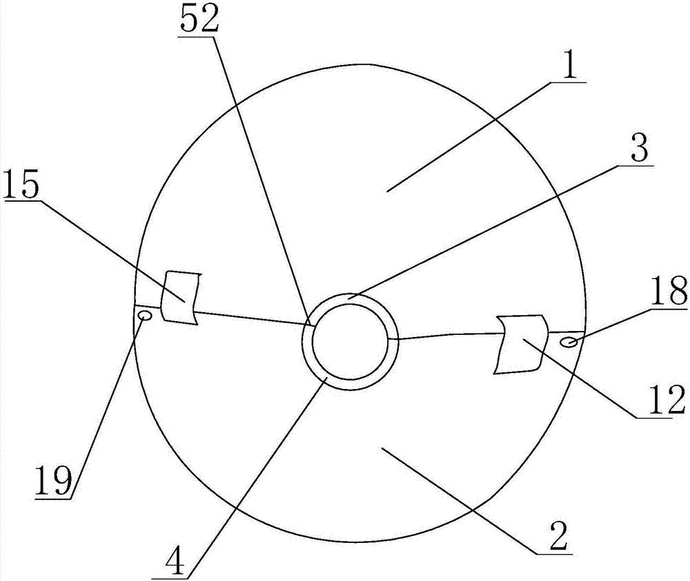 Electric pole steel cable anti-vine cover