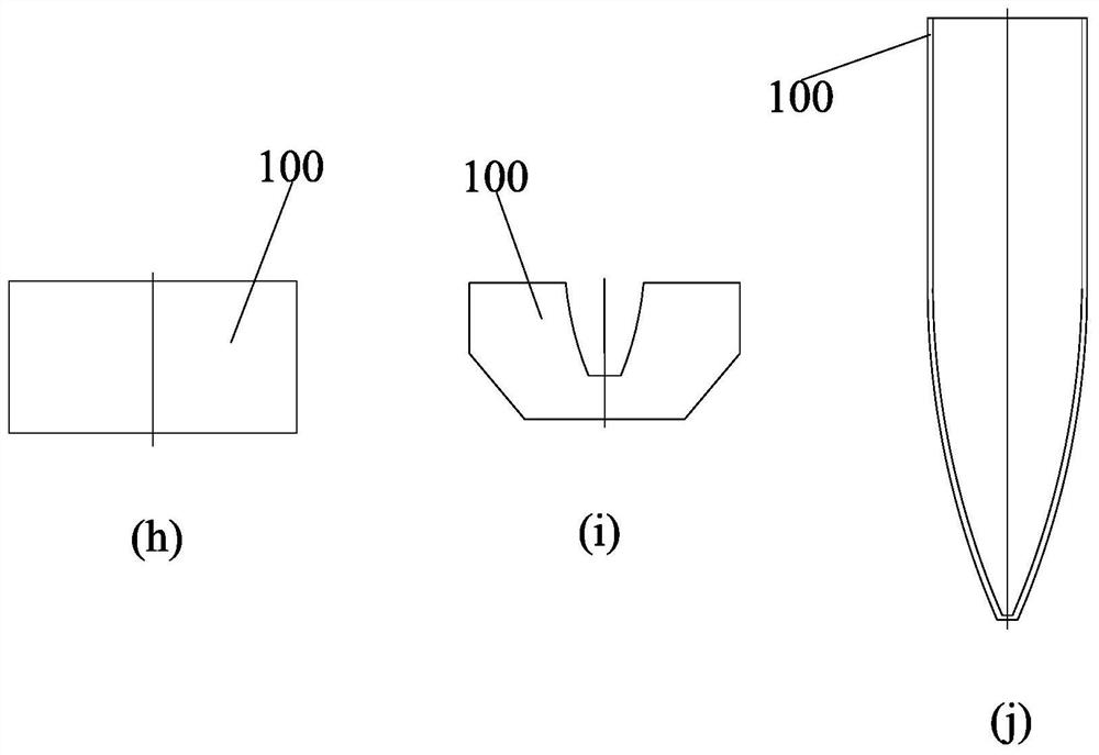 Extrusion-stretch composite forming equipment for forming large-scale cone