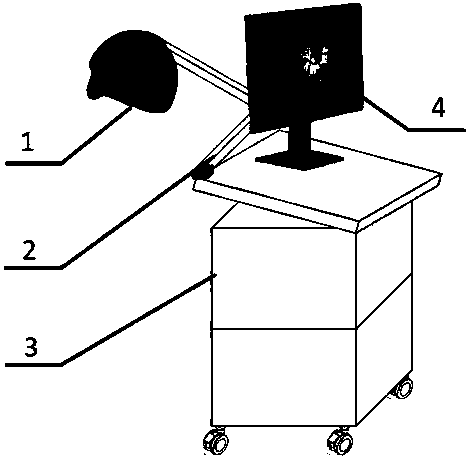 Noninvasive optical instrument for cerebrovascular disease treatment