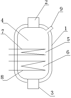 Chain grate-tandem rotary kiln whole-particle fraction magnetic roasting process for refractory low-grade iron ore