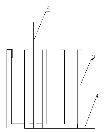 Inserting piece tailored squama binding