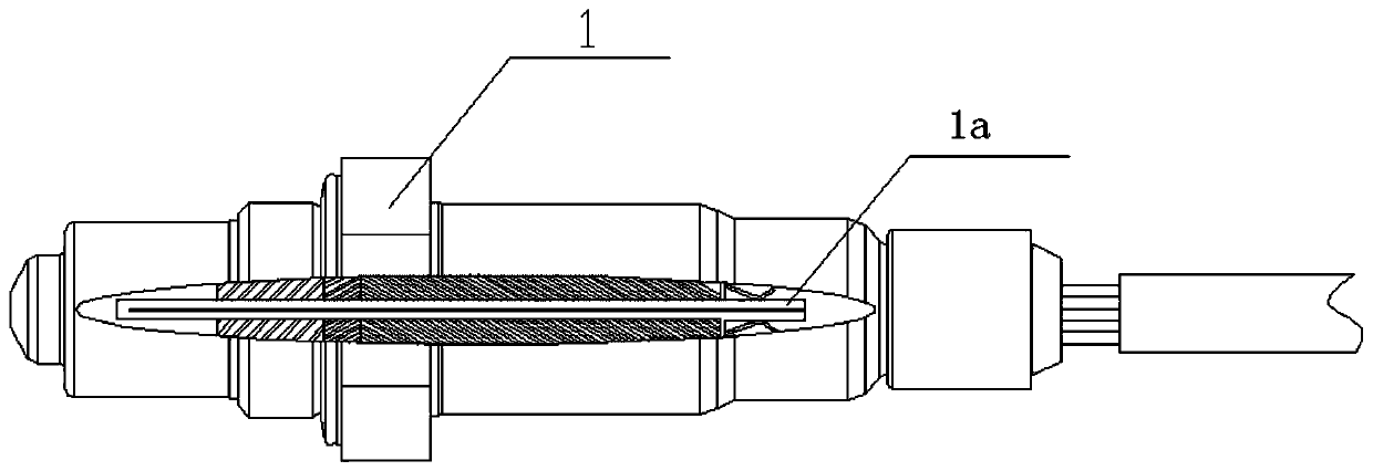 Detection method of water resistance risk of vehicle oxygen sensor in vehicle environment