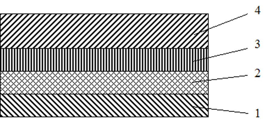 Bearing bush with vacuum sputtering film and production method thereof