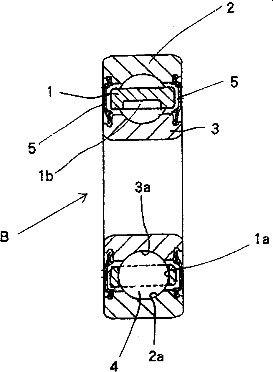 Retainer of ball bearing