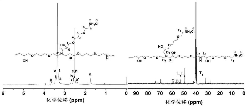 Quaternary ammonium salt type hyperbranched polysulfide modified polymer microspheres and preparation method